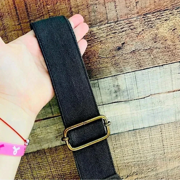 Mo & Co Red Suede Crossbody - Picture 8 of 13